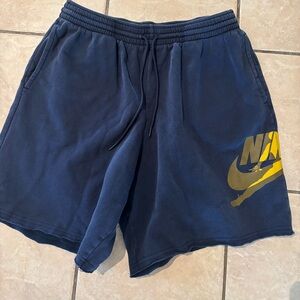 Nike‎ Blue Air Jordan jogger shorts